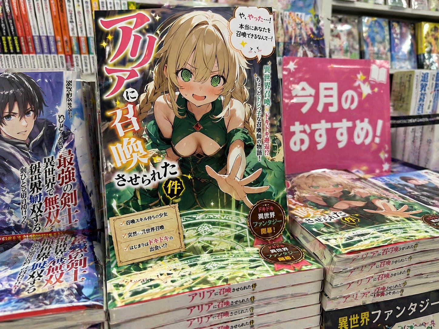 Light Novel Bookstore Display Guide