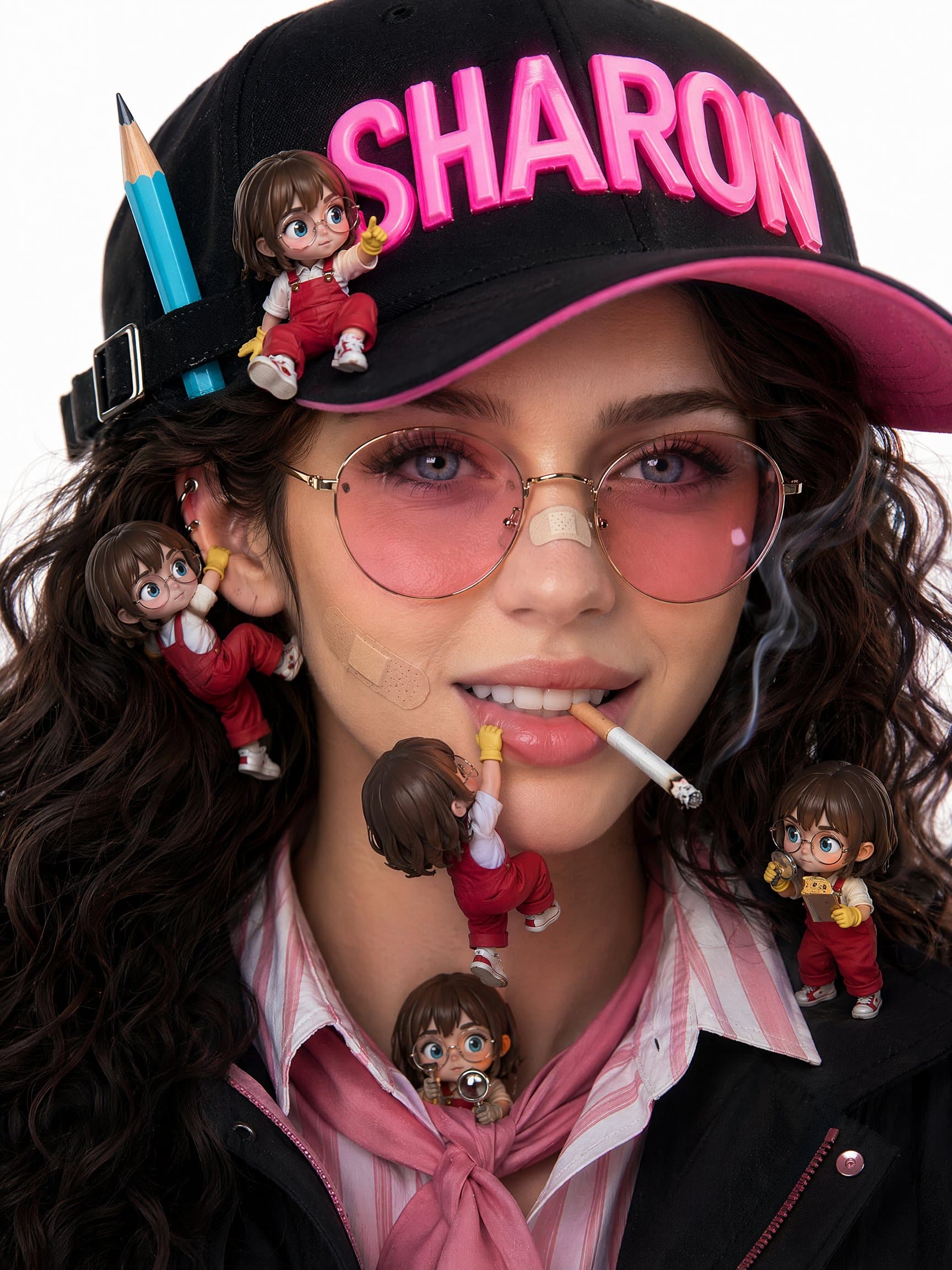 Gen-Z Luxury Streetwear Portrait