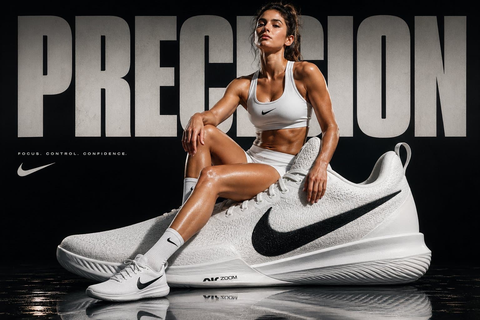 Cinematic Luxury Sports Fashion Collage