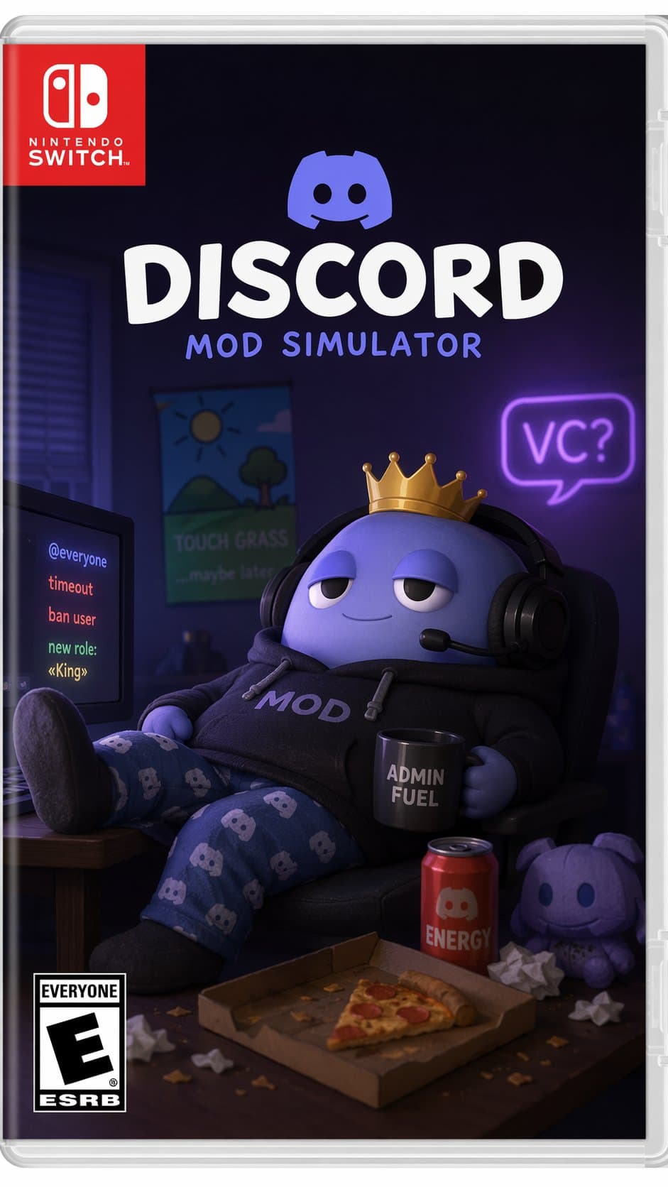 Discord Mod Simulator Game Cover