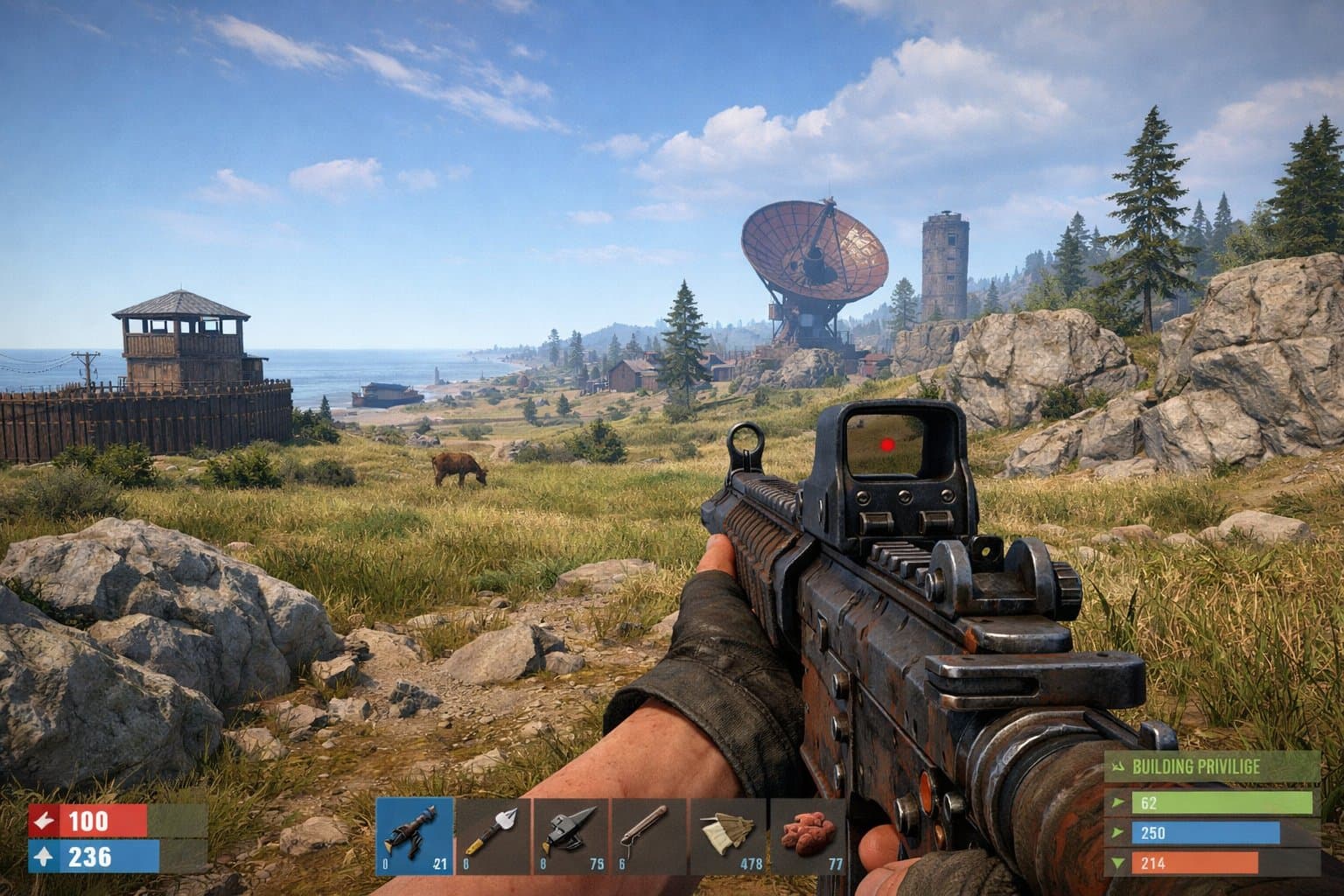 Hyper-Realistic Rust Game Screenshot