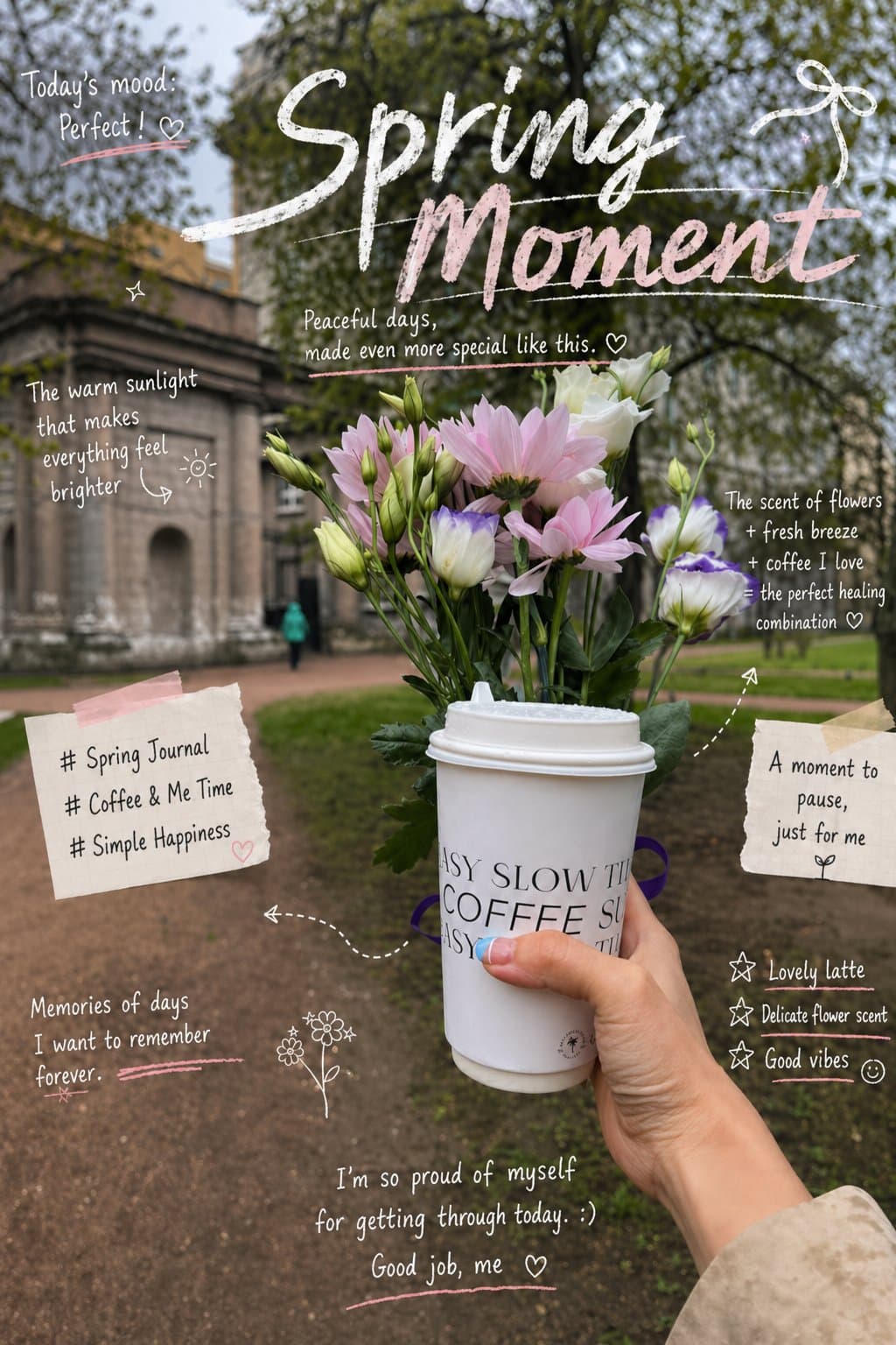 SNS Magazine Handwriting Design