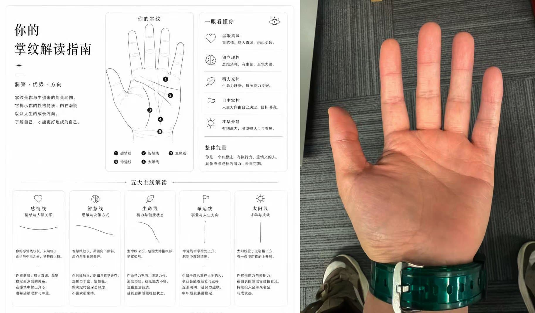 Minimalist AI Palm Reading Guide